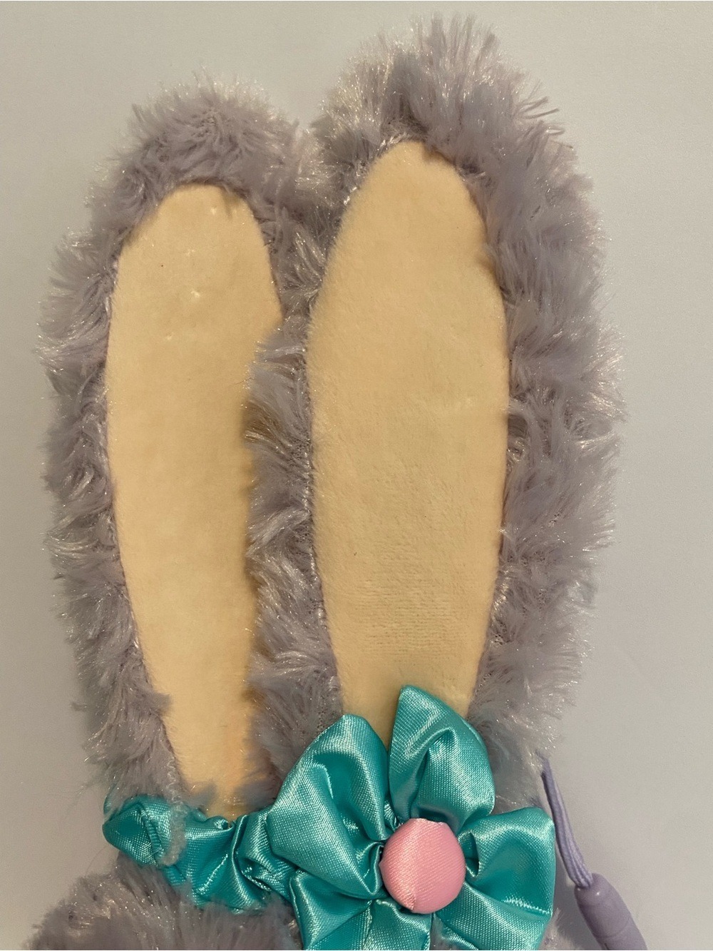 Tokyo Disney Duffy Friends Stella Lou Rabbit Back Purse Shoulder Bag Plush Toy - Picture 3 of 8